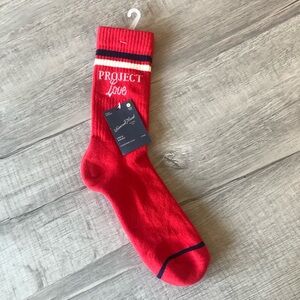 Universal Thread. Project Love. Red Socks